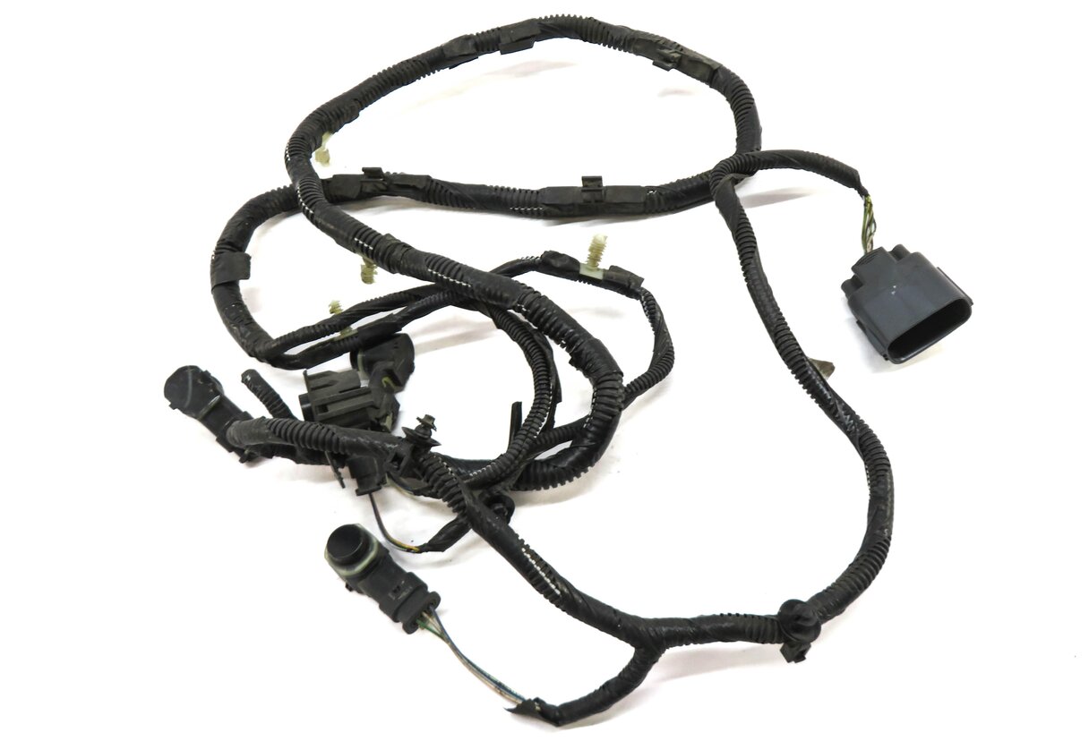 Thumbnail 2: 2014 RANGE ROVER (L405) REAR PDC PARK DISTANCE SENSOR SET w/ HARNESS (BLACK 820)