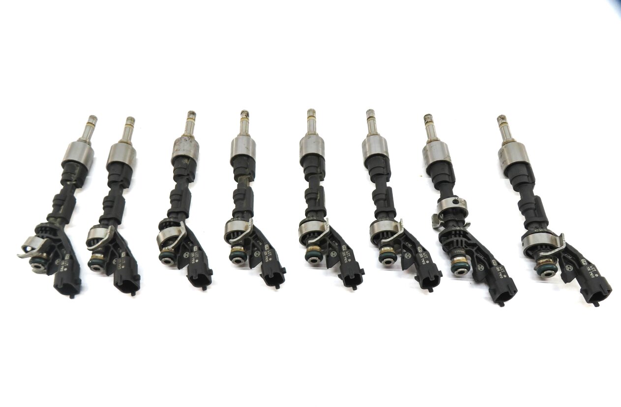 Thumbnail 2: 2010-2017 JAGUAR RANGE ROVER SPORT (L320 L322 L405 L494) 5.0L FUEL INJECTOR SET