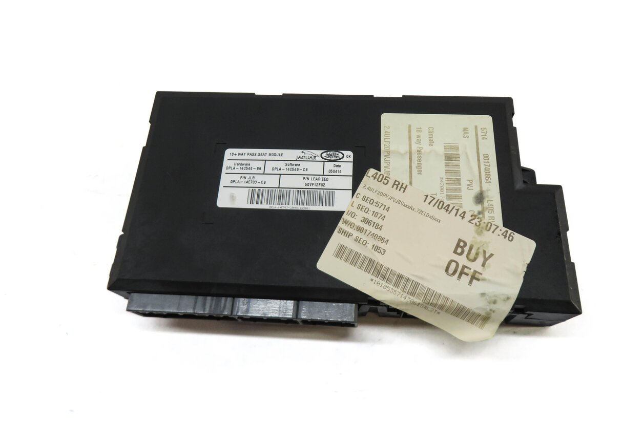 Thumbnail 2: 2014 RANGE ROVER (L405) RIGHT FRONT PASSENGER SEAT CONTROL MODULE