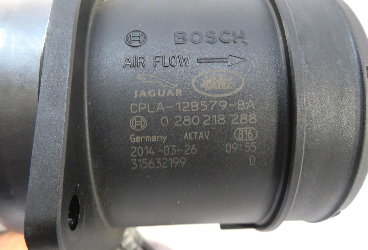 Thumbnail 5: 2013-2020 RANGE ROVER SPORT (L405 L494) 5.0L SUPERCHARGED MASS AIR FLOW SENSOR