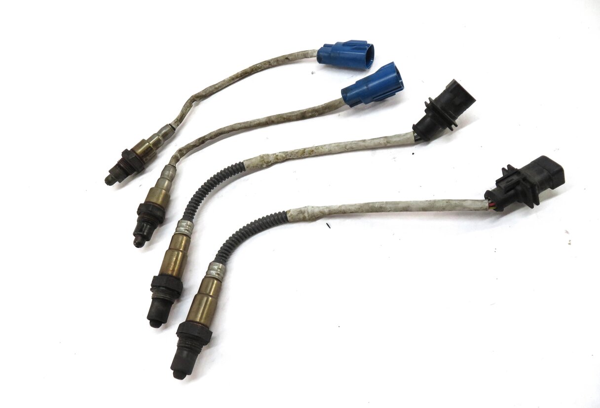 Thumbnail 3: 2014 RANGE ROVER (L405) 5.0L SUPERCHARGED PRE POST CAT O2 OXYGEN SENSOR SET-4