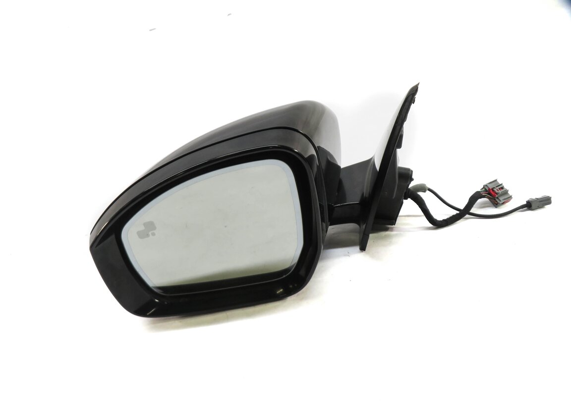 2014-2017 RANGE ROVER (L405) LEFT AUTODIM BLIND SPOT CAMERA DOOR MIRROR (BLACK)