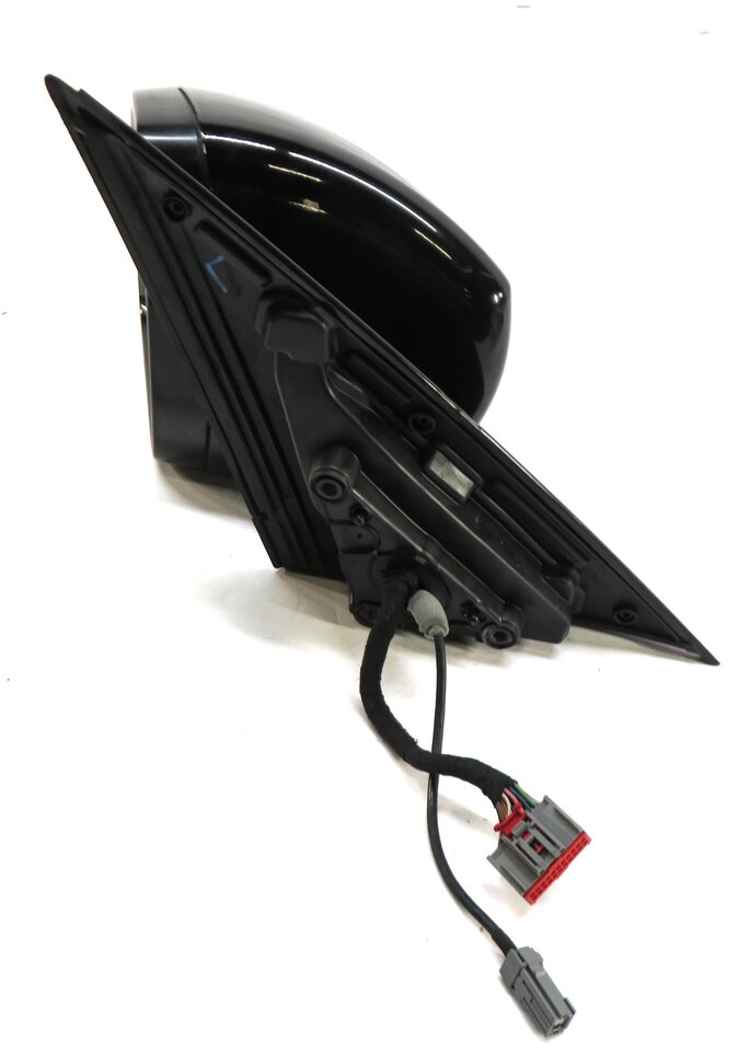 Thumbnail 3: 2014-2017 RANGE ROVER (L405) LEFT AUTODIM BLIND SPOT CAMERA DOOR MIRROR (BLACK)