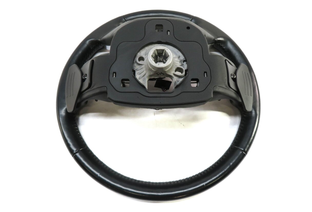 Thumbnail 4: 13-21 DISCOVERY RANGE ROVER (L405 L462) HEATED STEERING WHEEL w/ PADDLES (BLACK)