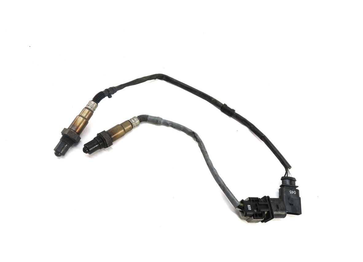 Thumbnail 3: 2013 AUDI Q5 (B8 8R) 2.0L PRE POST CAT O2 OXYGEN LAMBDA PROBE SENSOR SET