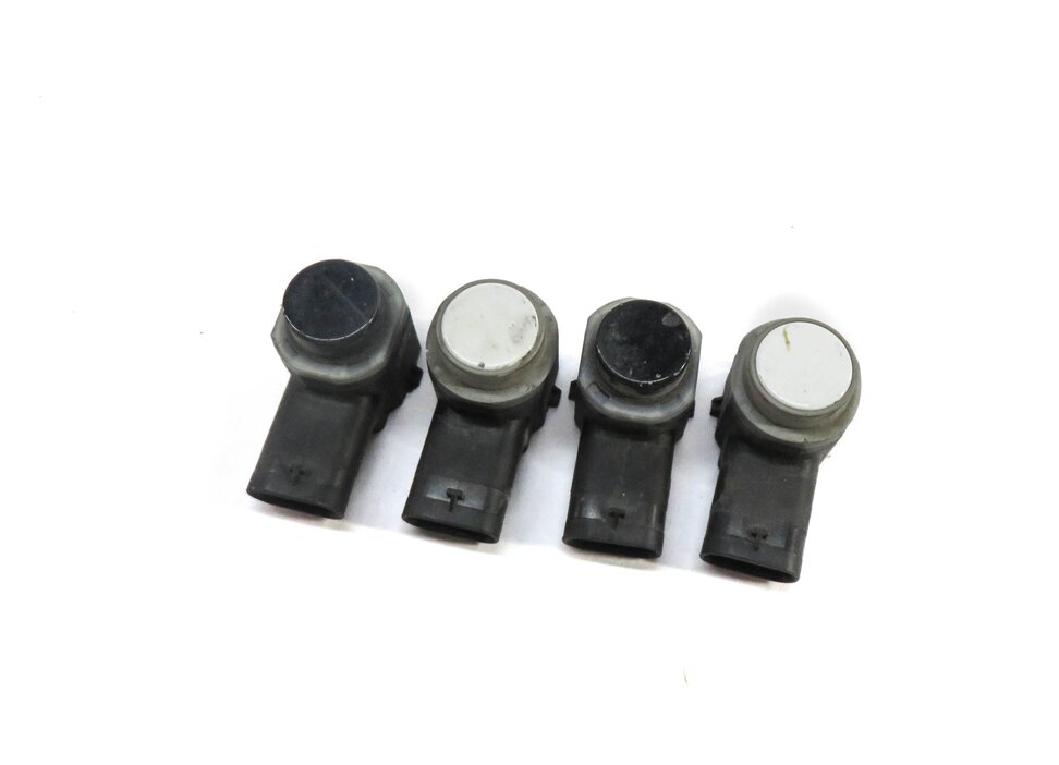 2013 AUDI Q5 (B8 8R) FRONT PDC PARK DISTANCE SENSOR SET-4 (IBIS WHITE T9)