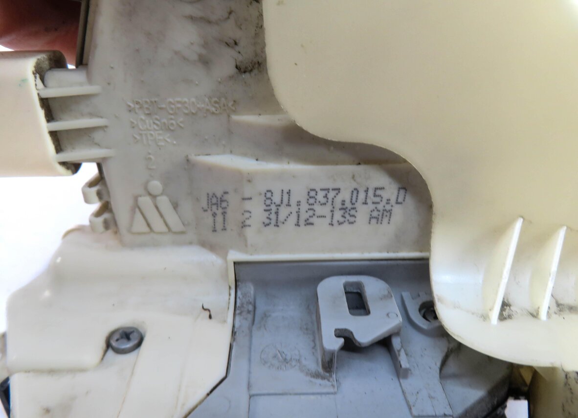 Thumbnail 5: 10-19 AUDI PORSCHE A4 S4 A5 S5 A6 Q3 Q5 Q7 TT 911 B8 8K 8T LEFT FRONT DOOR LATCH