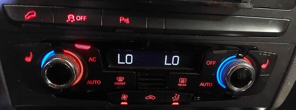 Thumbnail 2: 13-17 AUDI A4 S4 A5 S5 RS5 Q5 SQ5 (B8 8K 8T 8R) HEATER A/C TEMPERATURE CONTROL