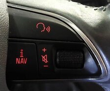 Thumbnail 3: 2013 AUDI Q5 (B8 8R) STEERING WHEEL SWITCH BUTTON SET w/ TRIM