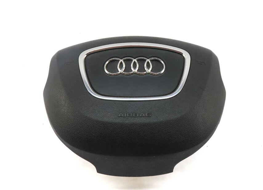 Thumbnail 2: 2013-2017 AUDI Q5 SQ5 (B8 8R) STEERING WHEEL AIRBAG AIR BAG (BLACK / NON SPORT)