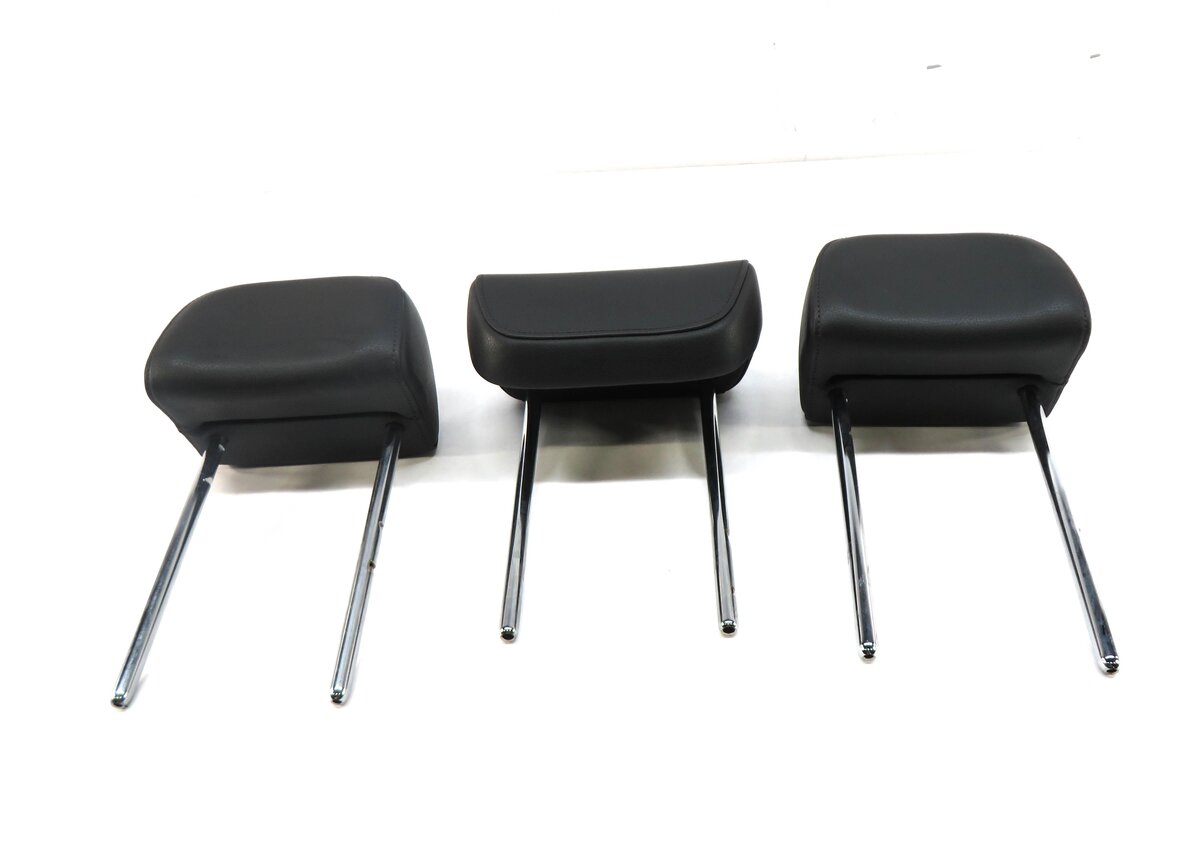 Thumbnail 2: 2013 AUDI Q5 (B8 8R) REAR SEAT LEFT CENTER RIGHT HEADREST SET-3 (BLACK)