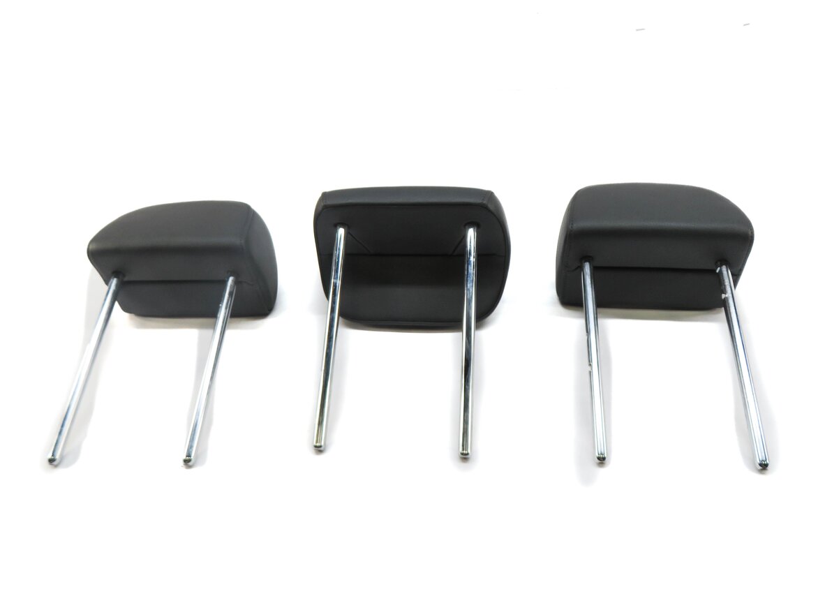 Thumbnail 5: 2013 AUDI Q5 (B8 8R) REAR SEAT LEFT CENTER RIGHT HEADREST SET-3 (BLACK)
