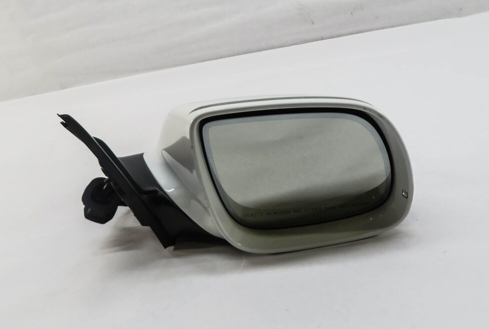 Thumbnail 3: 09-14 AUDI Q5 (8R) RIGHT P-FOLD HEAT AUTODIM MEMORY DOOR MIRROR w/ LIGHT (WHITE)