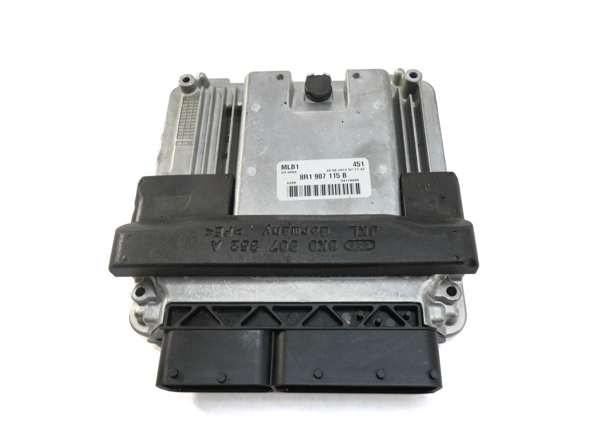 Thumbnail 4: 2013 AUDI Q5 (B8 8R) 2.0L CPMA TURBO ENGINE ECM BCM IMMOBILIZER MODULE KEY SET