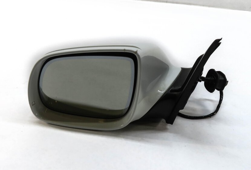 Thumbnail 3: 09-14 AUDI Q5 (8R) LEFT P-FOLD HEAT AUTODIM MEMORY DOOR MIRROR w/ LIGHT (WHITE)