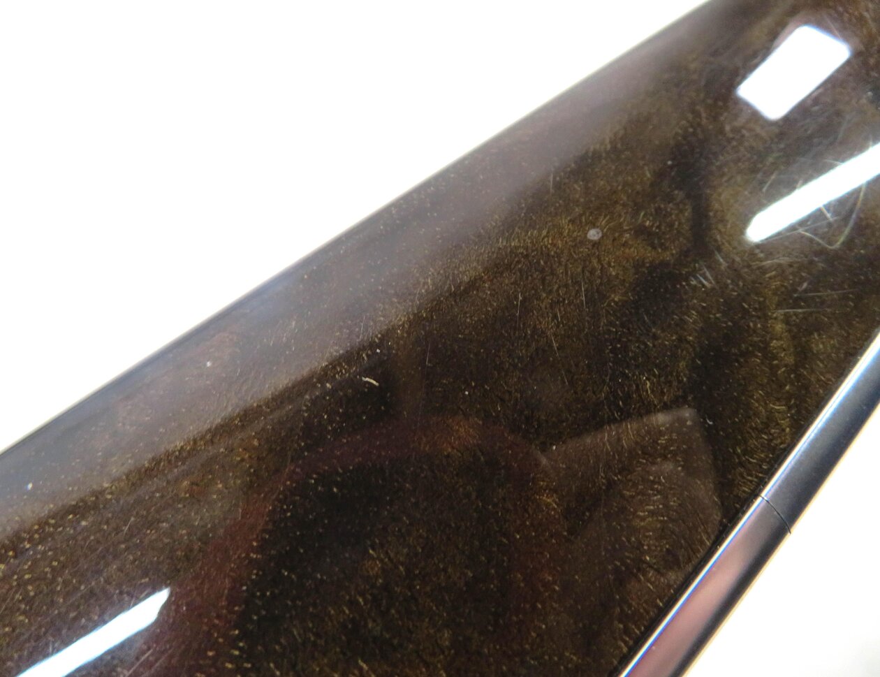 Thumbnail 4: 2013 AUDI Q5 (B8 8R) DASH DOOR CONSOLE WOOD GRAIN TRIM SET (BURR WALNUT WOOD)