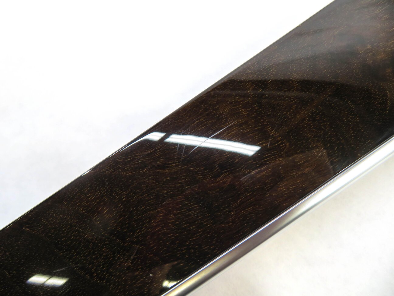 Thumbnail 6: 2013 AUDI Q5 (B8 8R) DASH DOOR CONSOLE WOOD GRAIN TRIM SET (BURR WALNUT WOOD)