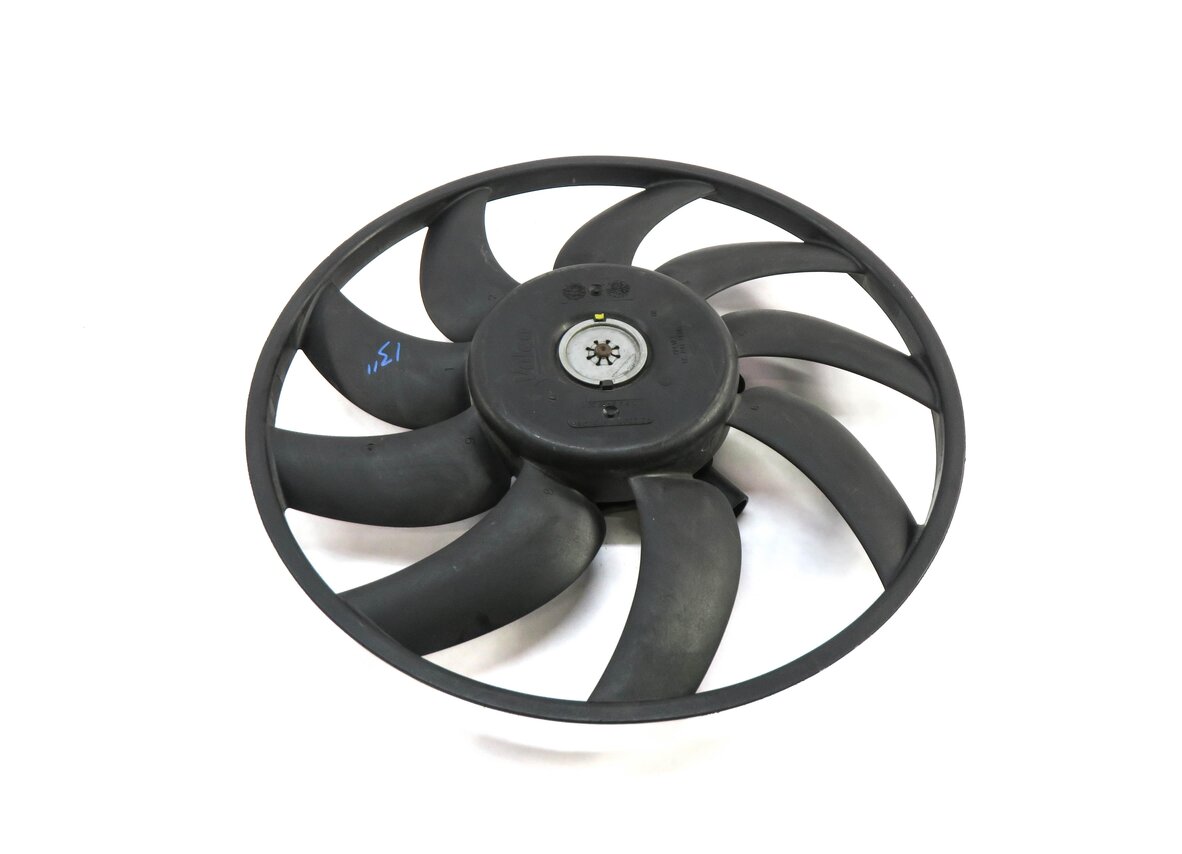 09-17 AUDI A4 A5 Q5 S4 (B8 8T 8R) RADIATOR COOLING FAN MOTOR w/ BLADE (350mm)