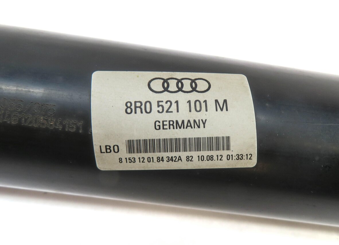 Thumbnail 5: 2013-2017 AUDI Q5 SQ5 (B8 8R) A/T - REAR DRIVESHAFT DRIVELINE DRIVE LINE SHAFT