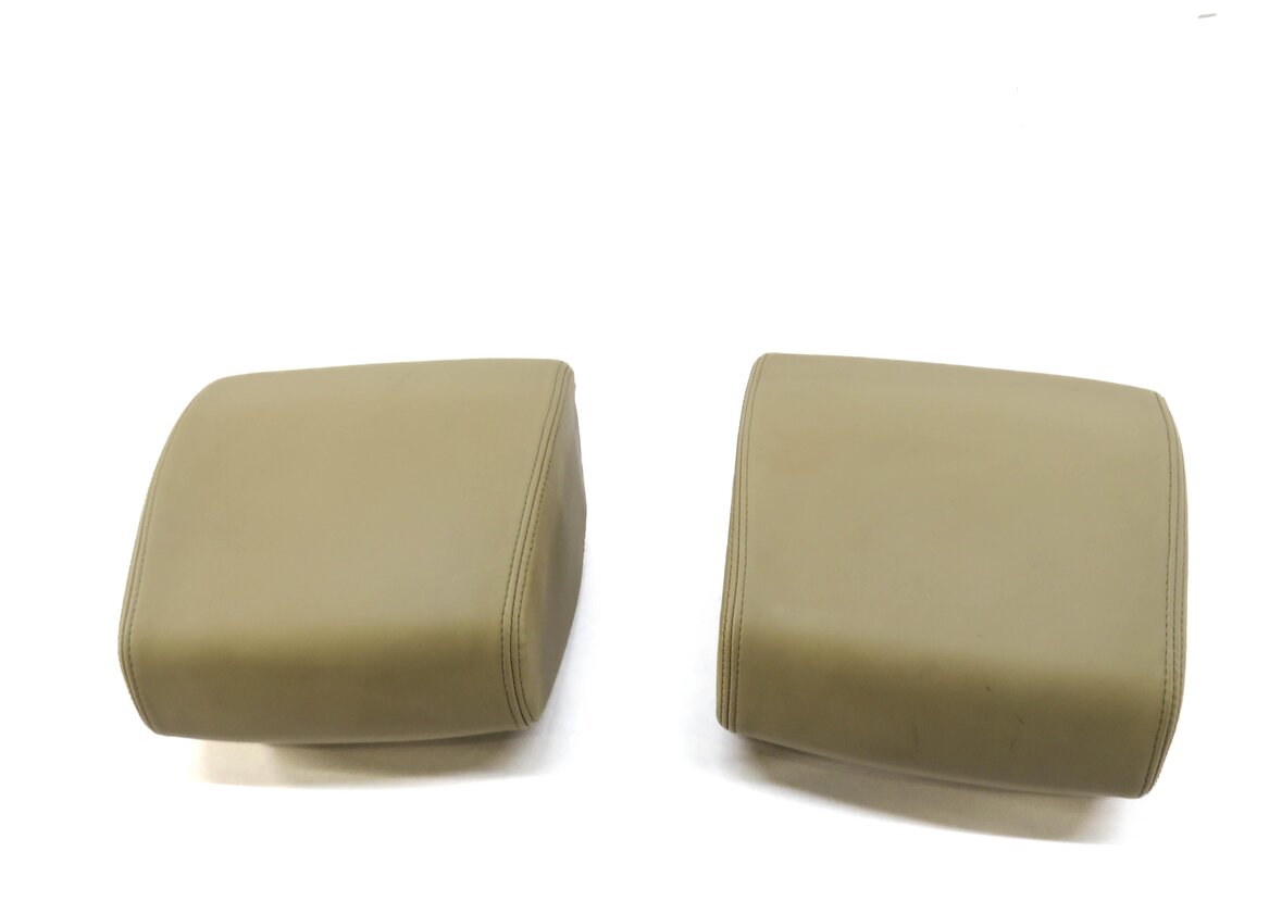 Thumbnail 4: 2008 RANGE ROVER SPORT (L320) FRONT LEFT & RIGHT SEAT HEADREST (IVORY LEATHER)