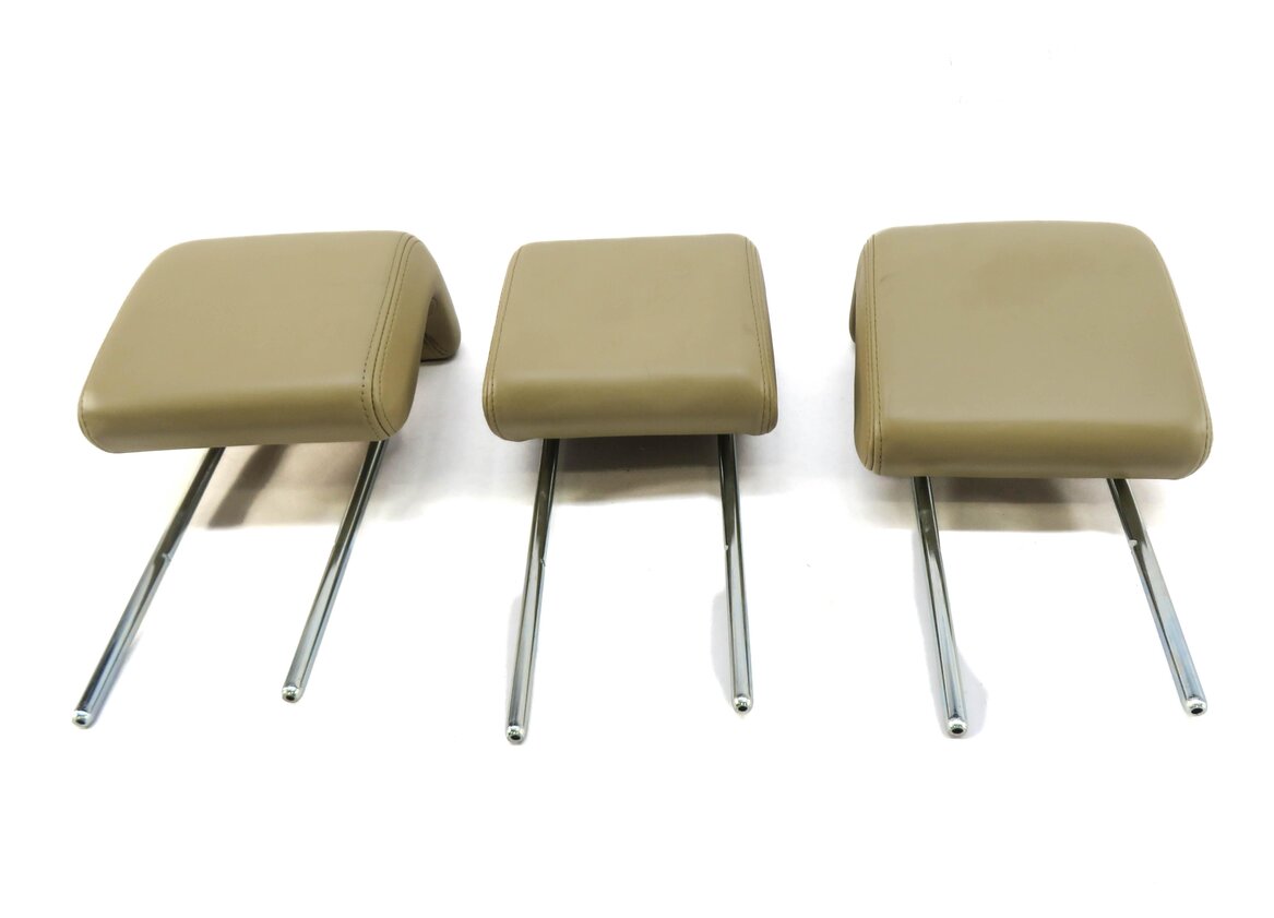 Thumbnail 2: 2008 RANGE ROVER SPORT (L320) REAR LEFT RIGHT CENTER HEADREST (IVORY LEATHER)