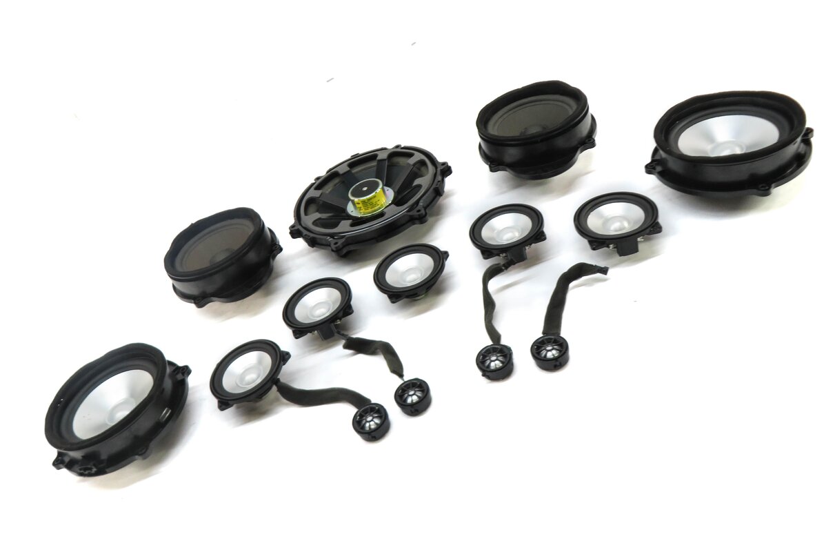 Thumbnail 12: 2008 RANGE ROVER SPORT (L320) FRONT LEFT REAR RIGHT LOGIC 7 SPEAKER SET/14