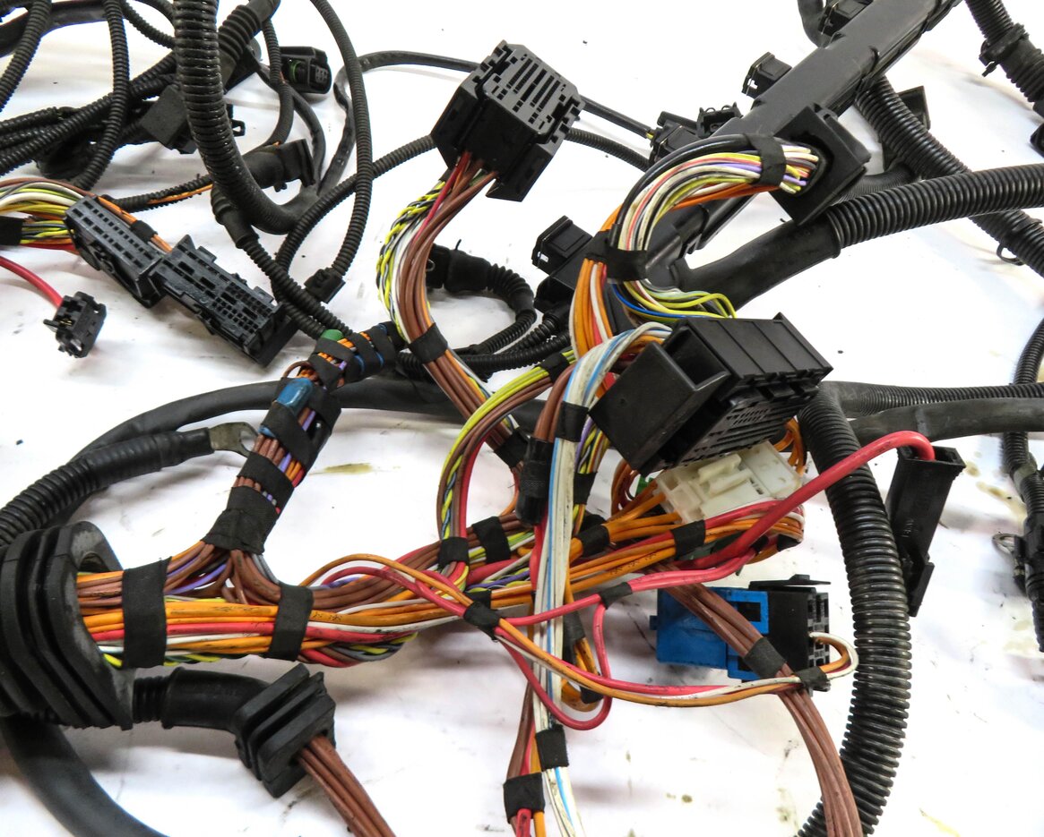 Thumbnail 7: 2006 BMW Z4 (E85) 3.0L N52 ENGINE WIRE WIRING HARNESS LOOM
