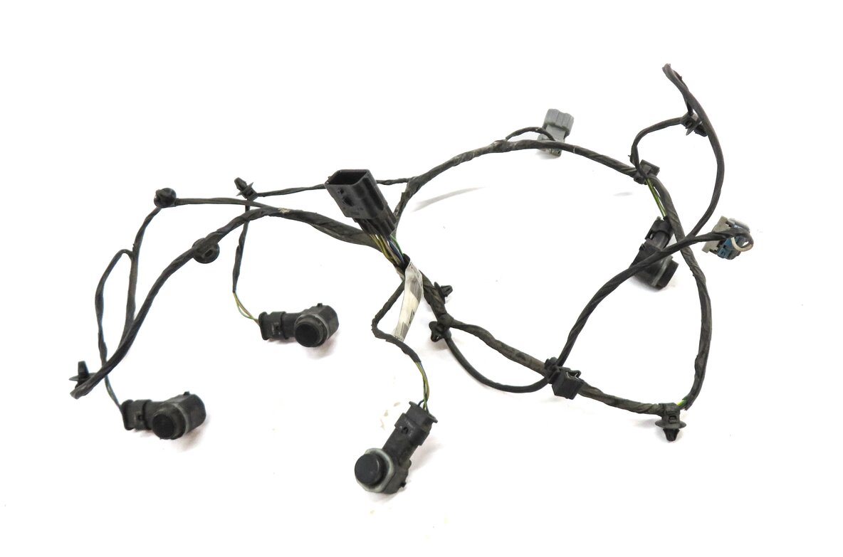 Thumbnail 1: 2015 RANGE ROVER EVOQUE (L538) REAR PDC PARK SENSOR SET w/ HARNESS (BLACK)