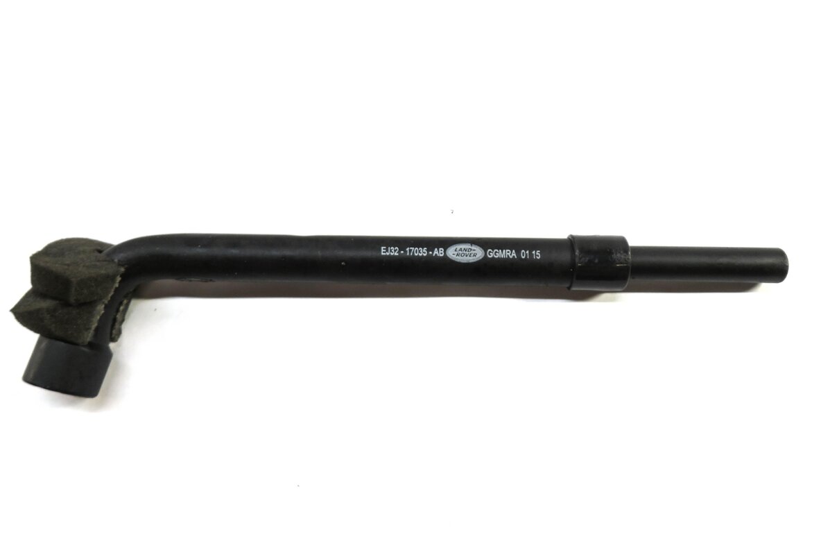 Thumbnail 4: 12-19 RANGE ROVER EVOQUE (L538) EMERGENCY SPARE TIRE JACK WRENCH TOOL KIT SET