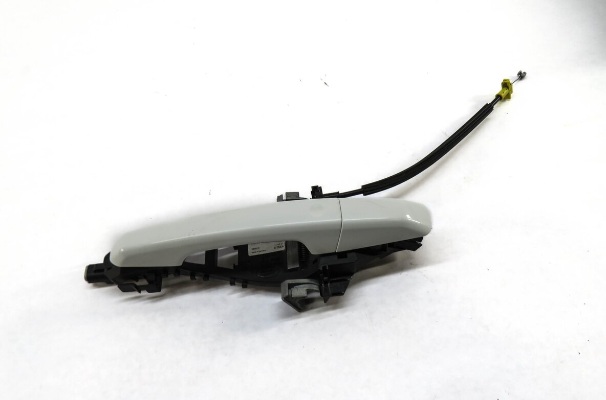 12-17 RANGE ROVER SPORT EVOQUE (L405 L494) RIGHT FRONT PASSIVE DOOR HANDLE WHITE