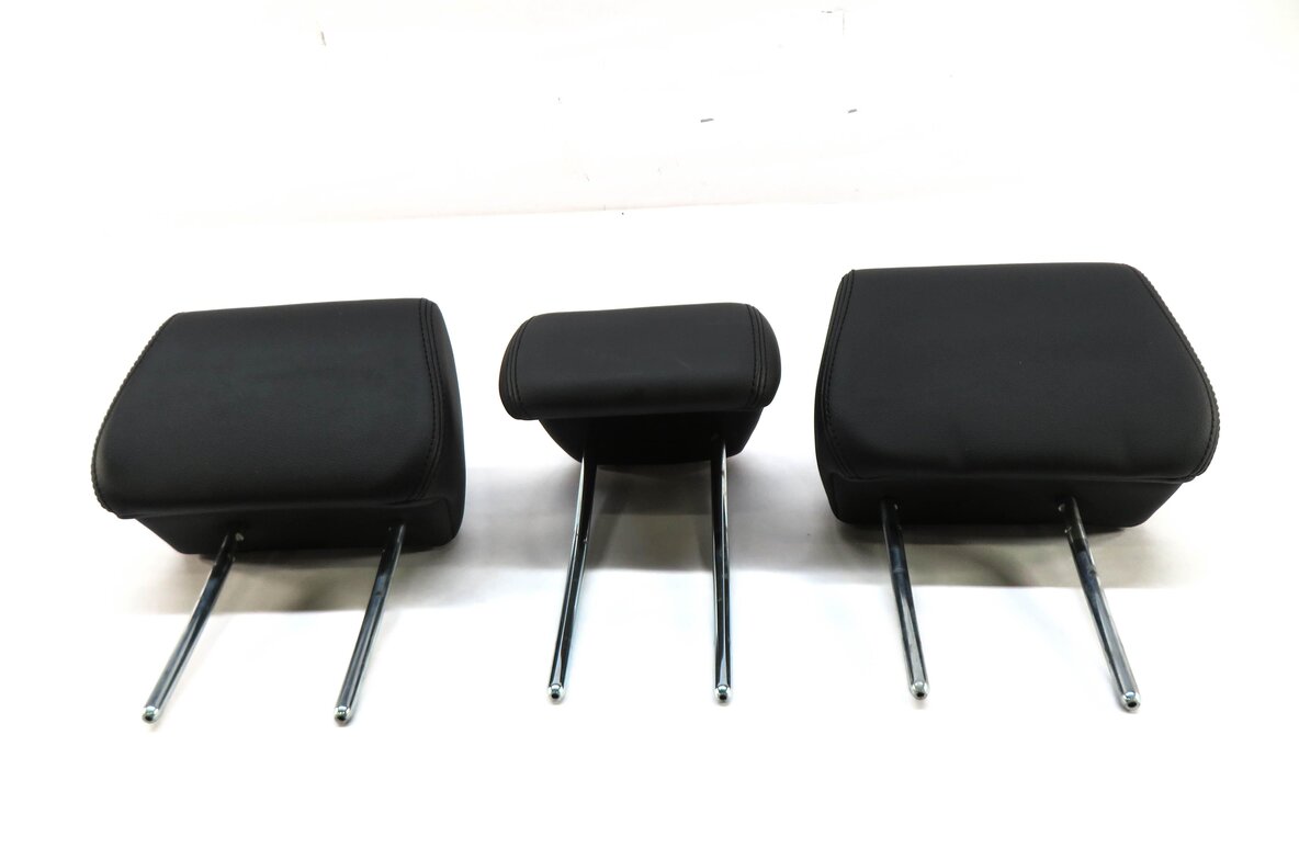 Thumbnail 2: 2015 RANGE ROVER EVOQUE (L538) REAR SEAT LEFT CENTER RIGHT HEADREST SET (BLACK)