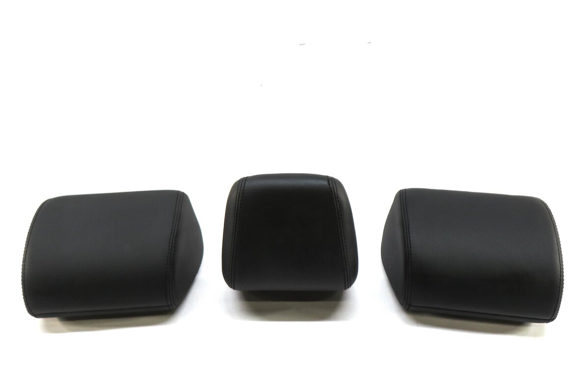 Thumbnail 4: 2015 RANGE ROVER EVOQUE (L538) REAR SEAT LEFT CENTER RIGHT HEADREST SET (BLACK)