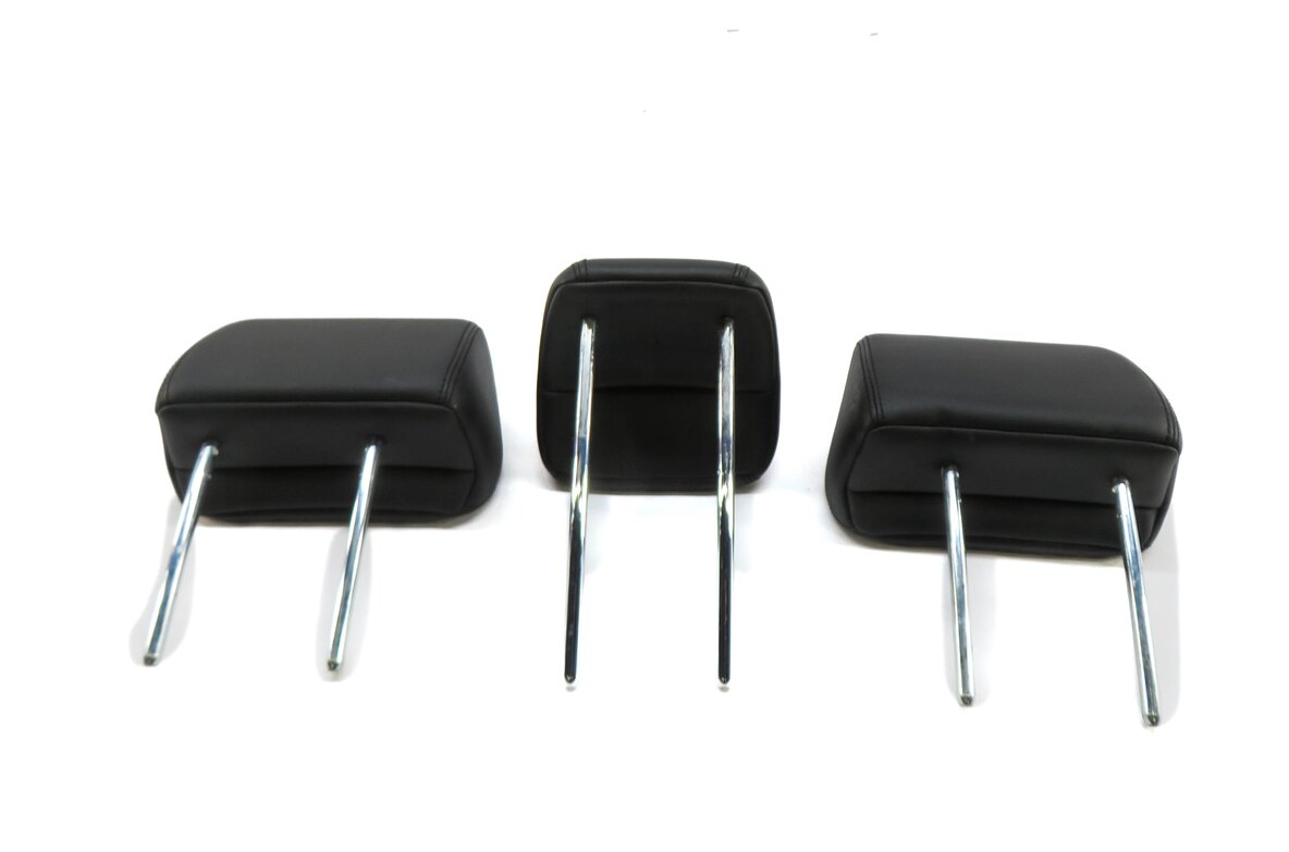 Thumbnail 5: 2015 RANGE ROVER EVOQUE (L538) REAR SEAT LEFT CENTER RIGHT HEADREST SET (BLACK)