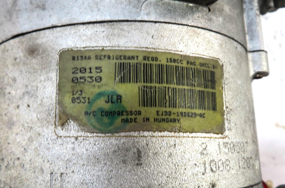 Thumbnail 6: 2012-2017 DISCOVERY SPORT RANGE ROVER EVOQUE (L538 L550) A/C COMPRESSOR PUMP