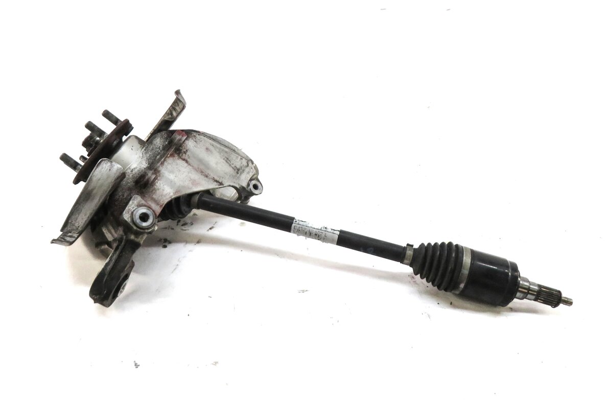 Thumbnail 2: 12-19 RANGE ROVER EVOQUE (L538) LEFT DRIVER REAR SPINDLE KNUCKLE w/ AXLE SHAFT