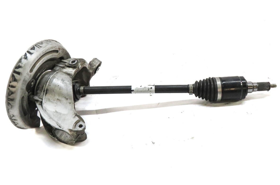Thumbnail 3: 12-19 RANGE ROVER EVOQUE (L538) LEFT DRIVER REAR SPINDLE KNUCKLE w/ AXLE SHAFT