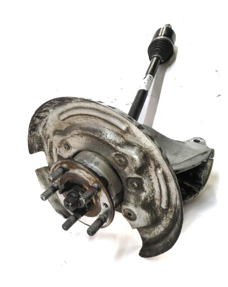 Thumbnail 4: 12-19 RANGE ROVER EVOQUE (L538) LEFT DRIVER REAR SPINDLE KNUCKLE w/ AXLE SHAFT