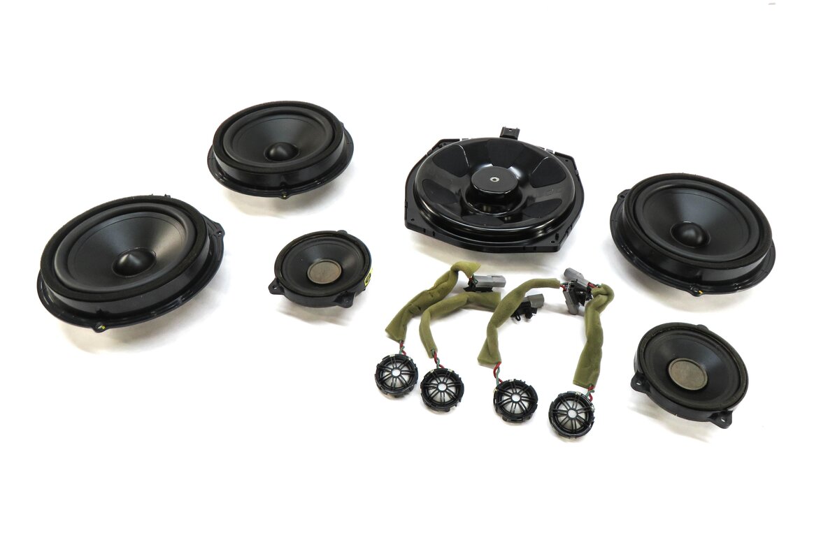 2015 RANGE ROVER EVOQUE (L538) RADIO STEREO SUB SUBWOOFER TWEETER SPEAKER SET