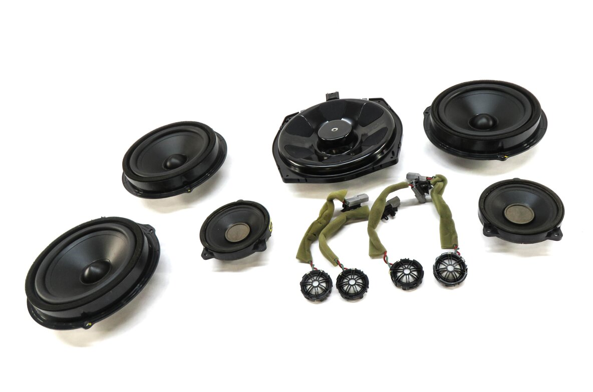 Thumbnail 2: 2015 RANGE ROVER EVOQUE (L538) RADIO STEREO SUB SUBWOOFER TWEETER SPEAKER SET