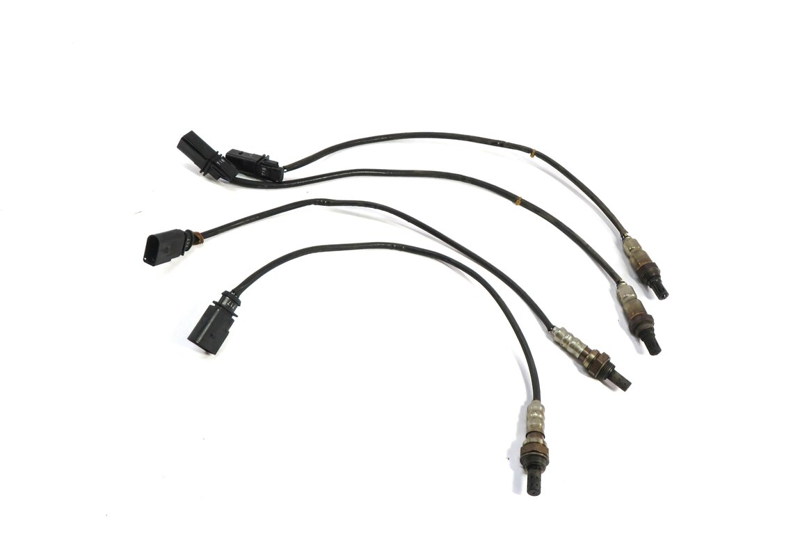 Thumbnail 1: 2013 AUDI S4 (B8 8K) 3.0L SUPER PRE POST CAT O2 OXYGEN LAMBDA PROBE SENSOR SET