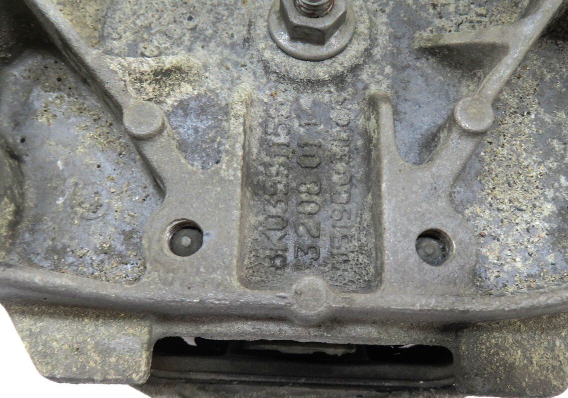 Thumbnail 5: 2013 AUDI S4 (B8 8K) 3.0L CGXC SUPERCHARGED ENGINE TRANSMISSION MOUNT BRACKET