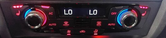 Thumbnail 2: 13-17 AUDI A4 S4 A5 S5 RS5 Q5 SQ5 (B8 8K 8T 8R) HEATER A/C TEMPERATURE CONTROL