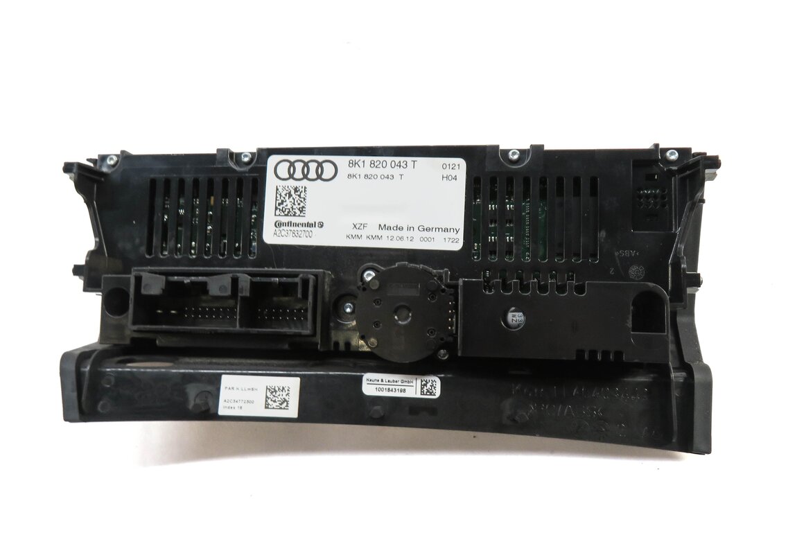 Thumbnail 5: 13-17 AUDI A4 S4 A5 S5 RS5 Q5 SQ5 (B8 8K 8T 8R) HEATER A/C TEMPERATURE CONTROL