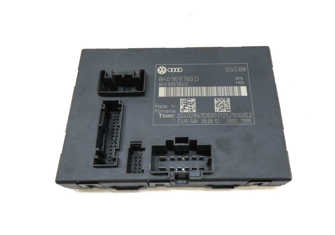 Thumbnail 2: 2013 AUDI S4 (B8 8K) LEFT FRONT DRIVER SEAT CONTROL MODULE