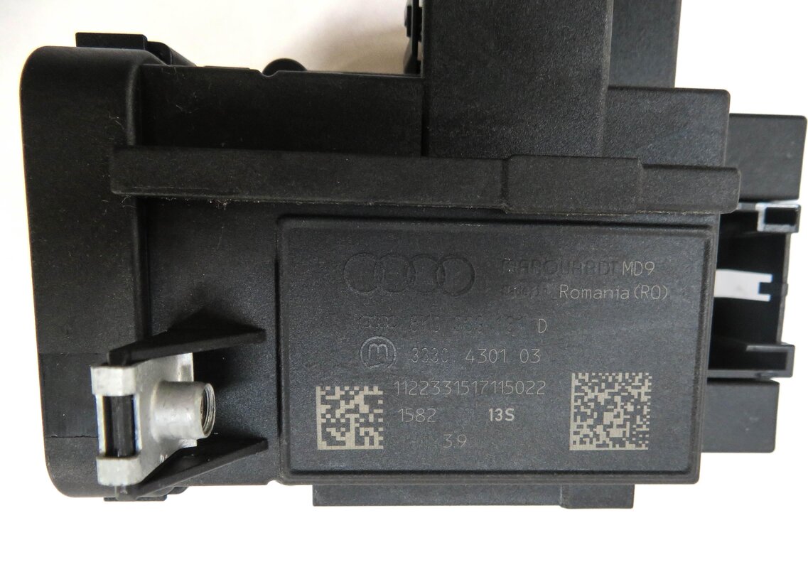 Thumbnail 19: 13-14 AUDI S4 (B8 8K) 3.0L CGXC ENGINE BCM GATEWAY IMMOBILIZER MODULE KEY SET