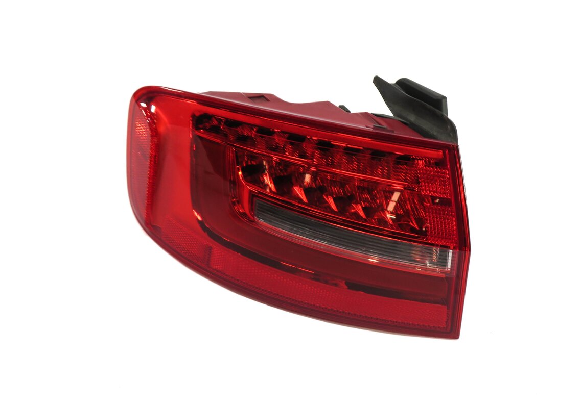 2013-2016 AUDI A4 S4 (B8 8K) LEFT DRIVER OUTER TAILLIGHT BRAKE LIGHT LAMP - LED