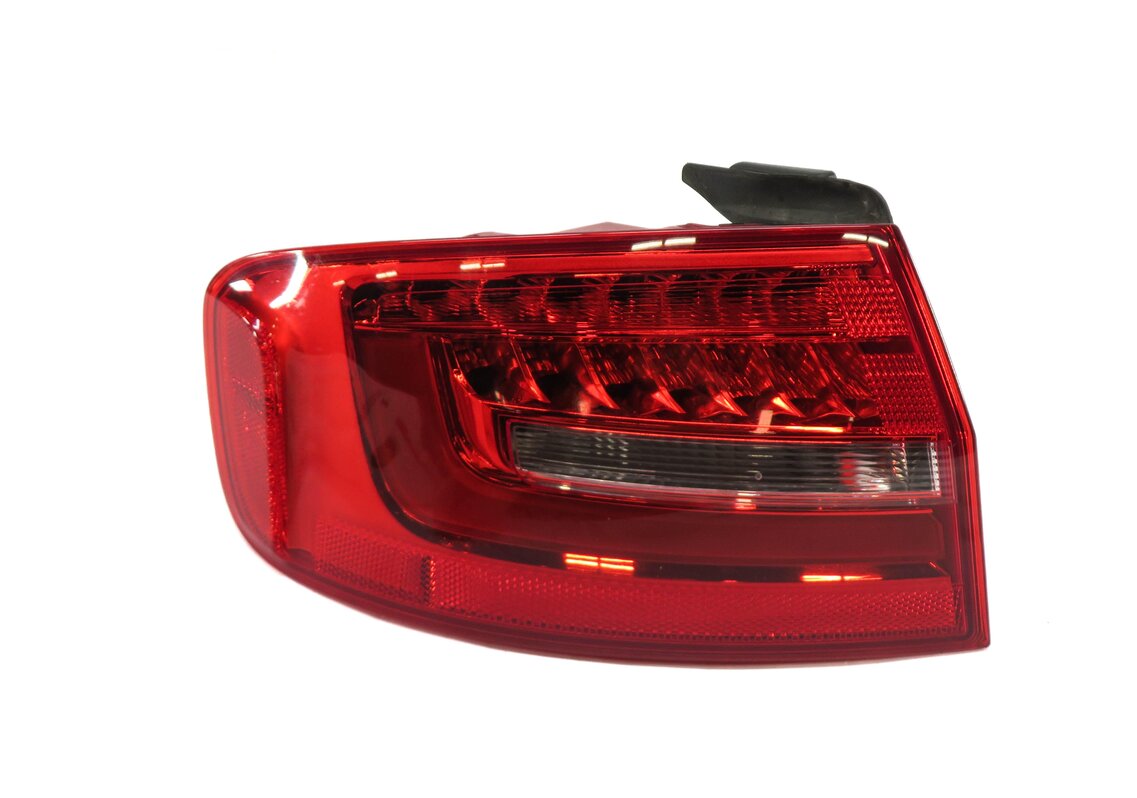 Thumbnail 3: 2013-2016 AUDI A4 S4 (B8 8K) LEFT DRIVER OUTER TAILLIGHT BRAKE LIGHT LAMP - LED
