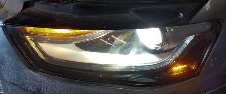 Thumbnail 2: 13-16 AUDI A4 S4 (B8 8K) LEFT DRIVER XENON HID HEADLIGHT LIGHT LAMP (NON AFS)