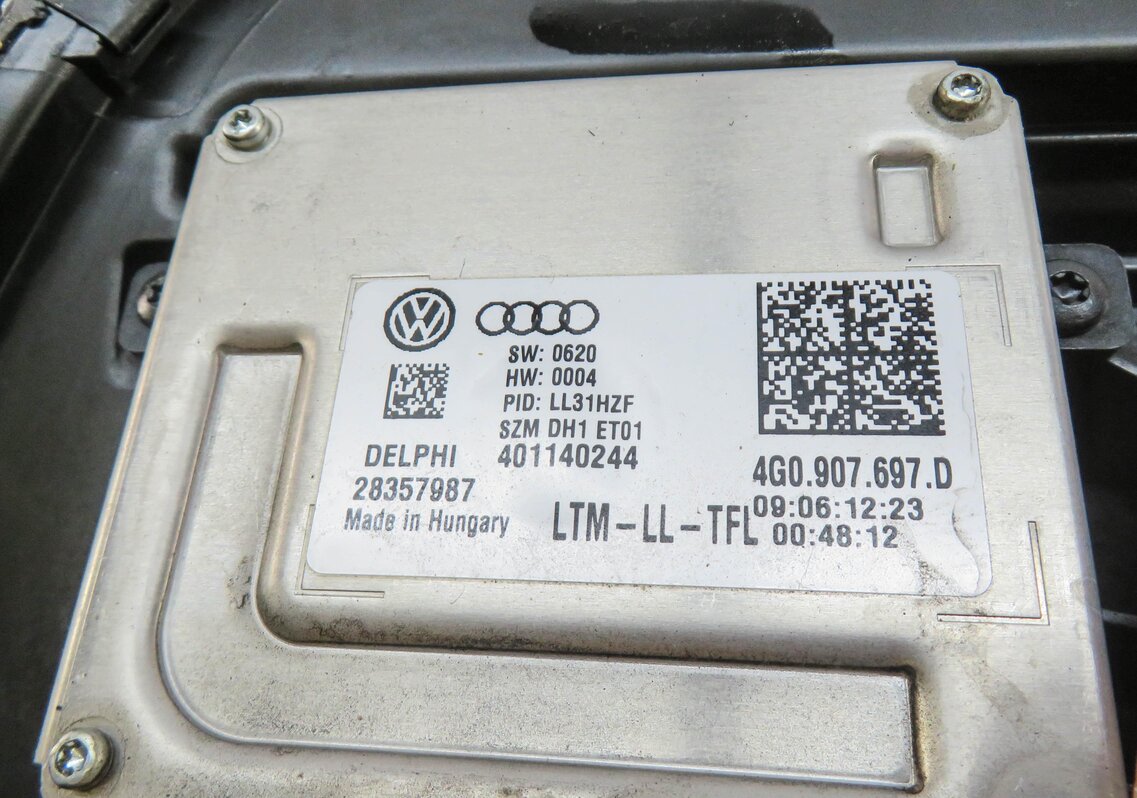 Thumbnail 7: 13-16 AUDI A4 S4 (B8 8K) LEFT DRIVER XENON HID HEADLIGHT LIGHT LAMP (NON AFS)