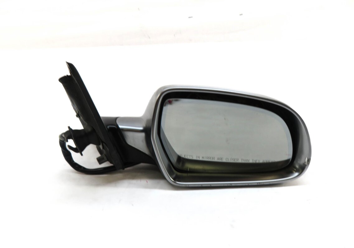 Thumbnail 4: 10-16 AUDI S4 (B8 8K) RIGHT MANUAL FOLD HEATED AUTODIM DOOR MIRROR (ALUMINUM)